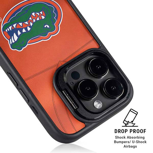 University of Florida Orange Jersey iPhone 15 Pro Kickstand Case